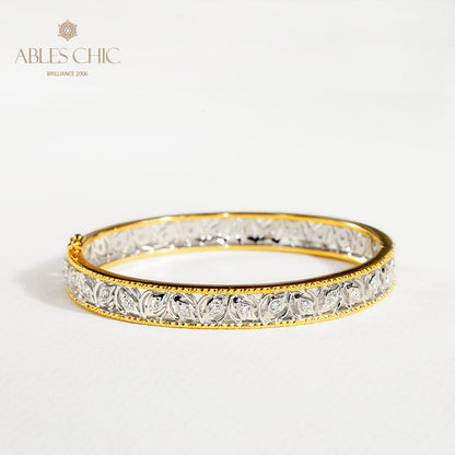 Bracelet Zircon Filigrane Floral 5021