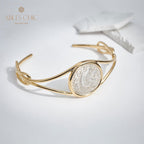 Bracelet grec Heracles Lira Coins