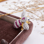 Pendentif Coccinelle Pavé 5752