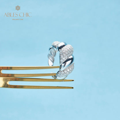 Bague Fleur Pavée Infini 5977