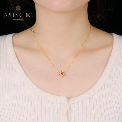 Collier Étoile Filigrane 5313