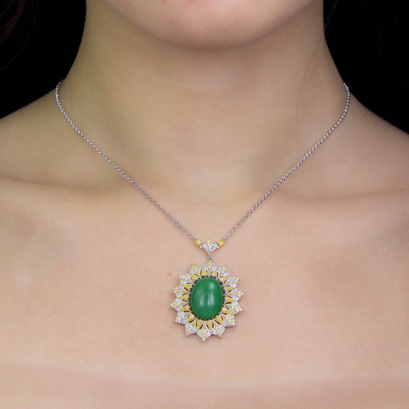 Collier ajouré de tempérament royal 5357