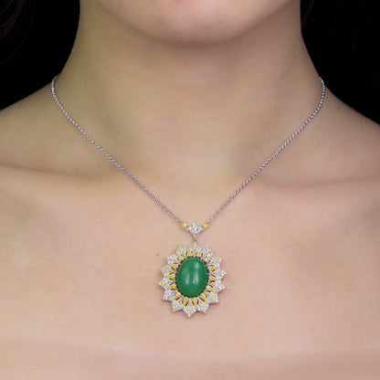 Collier ajouré de tempérament royal 5357