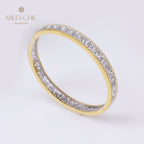 Bracelet Zircon Filigrane Floral 5021