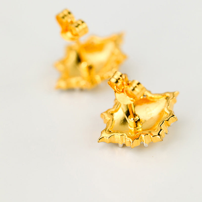 Boucles d'oreilles soyeuses ajourées denses 203734