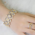 Bague Florale Guirlande Aérée 5138