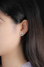 Boucles d'oreilles en filigrane de trèfles emblématiques 5535