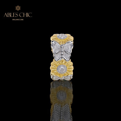 Bague Fleur de Marguerite Papillon 5931