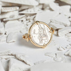 Bague pendentif Héraclès antique