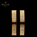 Boucles d'oreilles Trèfle Zircon 5773