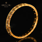 Bracelet soyeux élément en tissu 203588