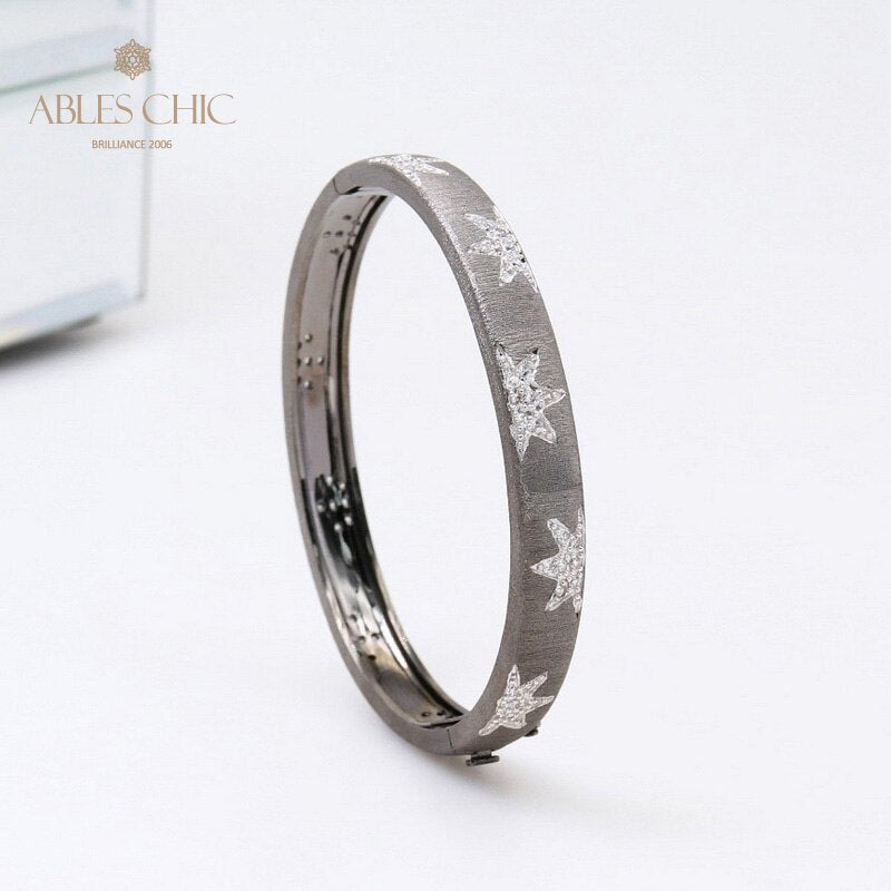 Bracelet Soyeux Feuille Étoilée 5522