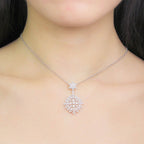 Collier Étoilé Filigrane Nid d'Abeille 5007
