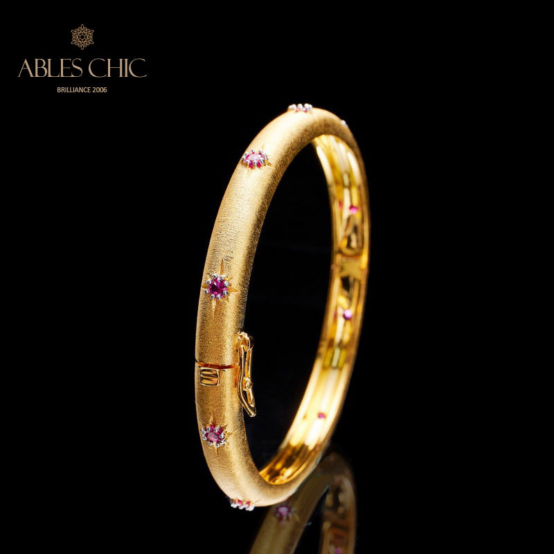 Bracelet Rubis Ajouré Étoilé 5711