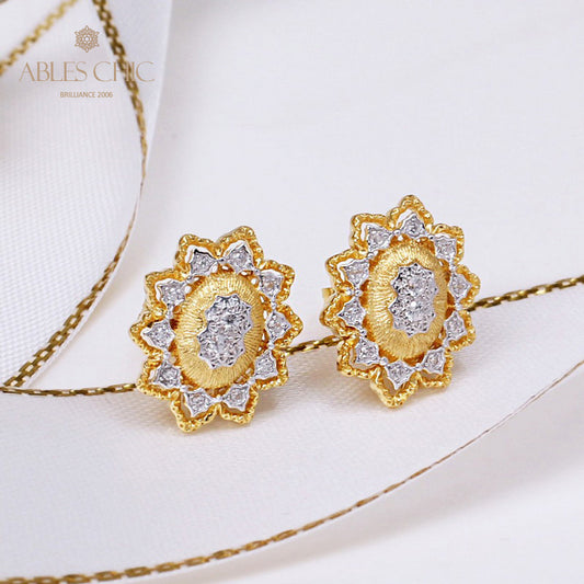 Boucles d'oreilles fleurs Fretwork Blossoms 5262