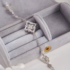Bracelet chaîne trèfles 6129