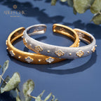 Bracelet Trèfles CZ 6107