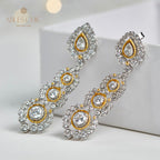 Boucles d'oreilles lustre floral Halo 6019