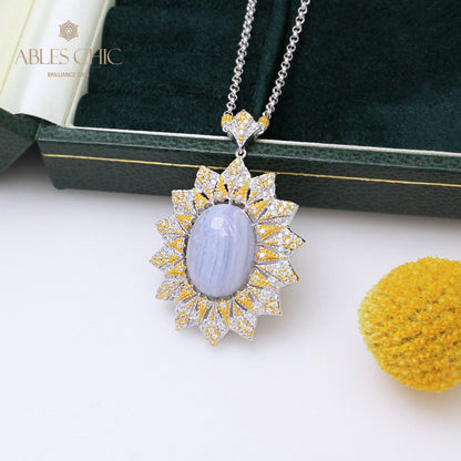 Collier ajouré de tempérament royal 5357