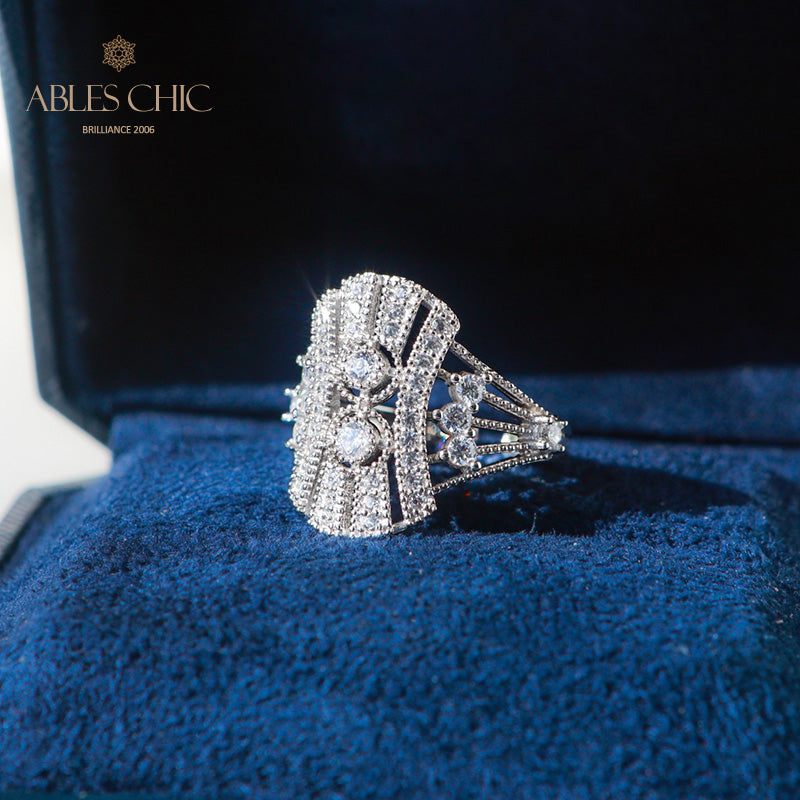 Bague Bling Micro Pavée 6052