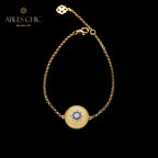 Bracelet Dôme en Tissu 5975