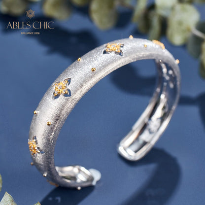 Bracelet Trèfles Soyeux 6105