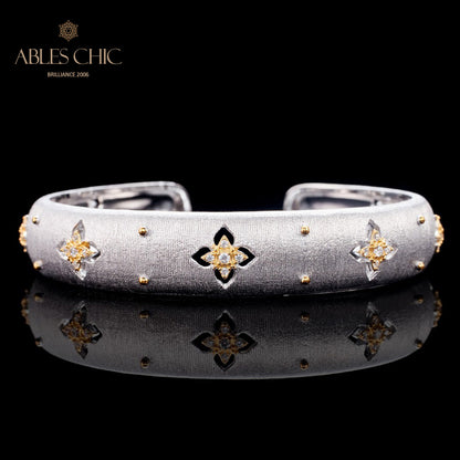 Bracelet Trèfles Soyeux 6105
