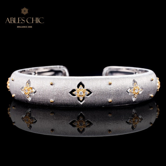 Bracelet Trèfles Soyeux 6105