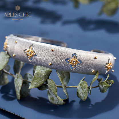Bracelet Trèfles Soyeux 6105