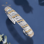 Bracelet ajouré de feuilles 6108