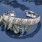 Bracelet ajouré de feuilles 6108