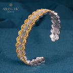 Bracelet dentelle nid d'abeille 6035