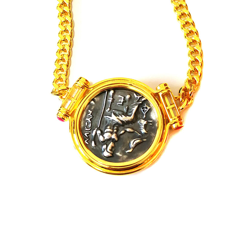 Collier de pièces antiques grecques 6043
