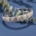 Bracelet ajouré de feuilles 6108