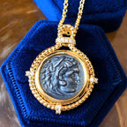 Collier réplique de pièces de monnaie byzantines 6056