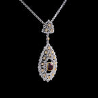 Collier lustre en filigrane de dentelle 6022