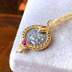 Collier de pièces de monnaie serpent byzantin 6057