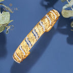 Bracelet ajouré de feuilles 6108