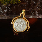 Pendentif pièce de monnaie Dolphin Medusa uniquement