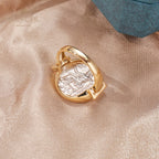 Bague à pièces de monnaie en lires d'Héraclès de Byzance