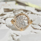 Bague pendentif Héraclès antique