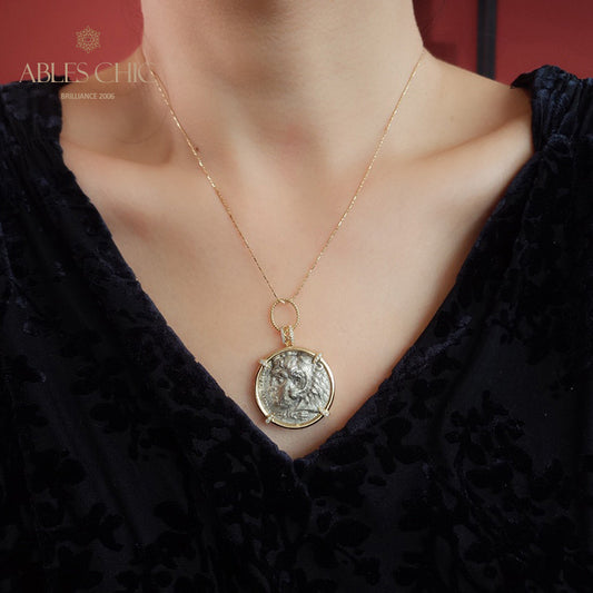 Pendentif médaillon Hercules Coin uniquement