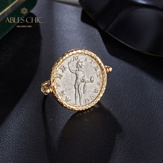 Bague Médaillon République Romaine