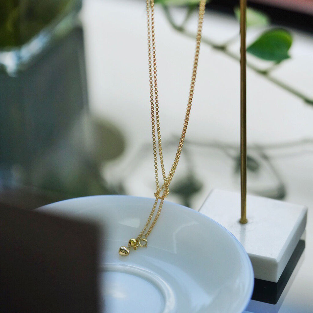Collier à chaîne Rolo coulissante Belcher