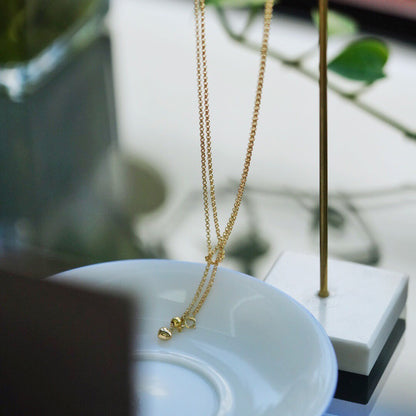 Collier à chaîne Rolo coulissante Belcher