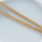 Collier à chaîne Rolo coulissante Belcher