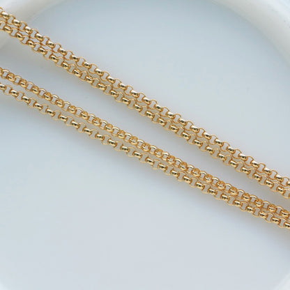 Collier à chaîne Rolo coulissante Belcher
