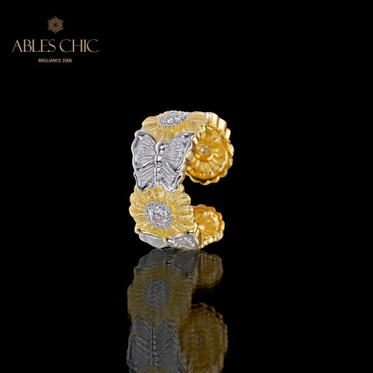Bague Fleur de Marguerite Papillon 5931