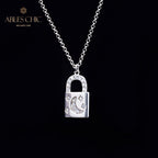 Collier pendentif cadenas 5827