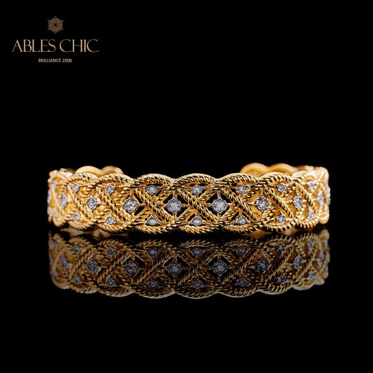 Bracelet Tressé Filigrane Infini 6012